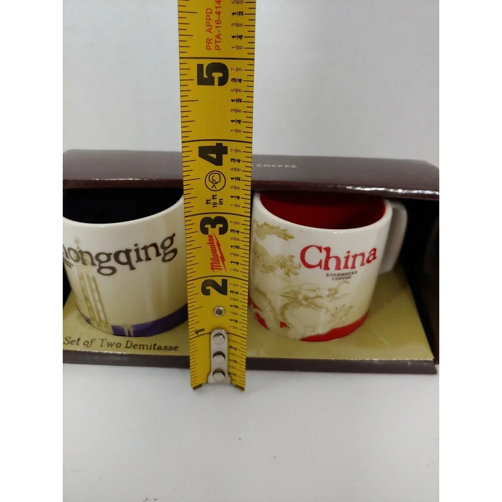 Starbucks Coffee Demitasse 3oz Espresso Cups China Chongqing Global mini mugs‎
